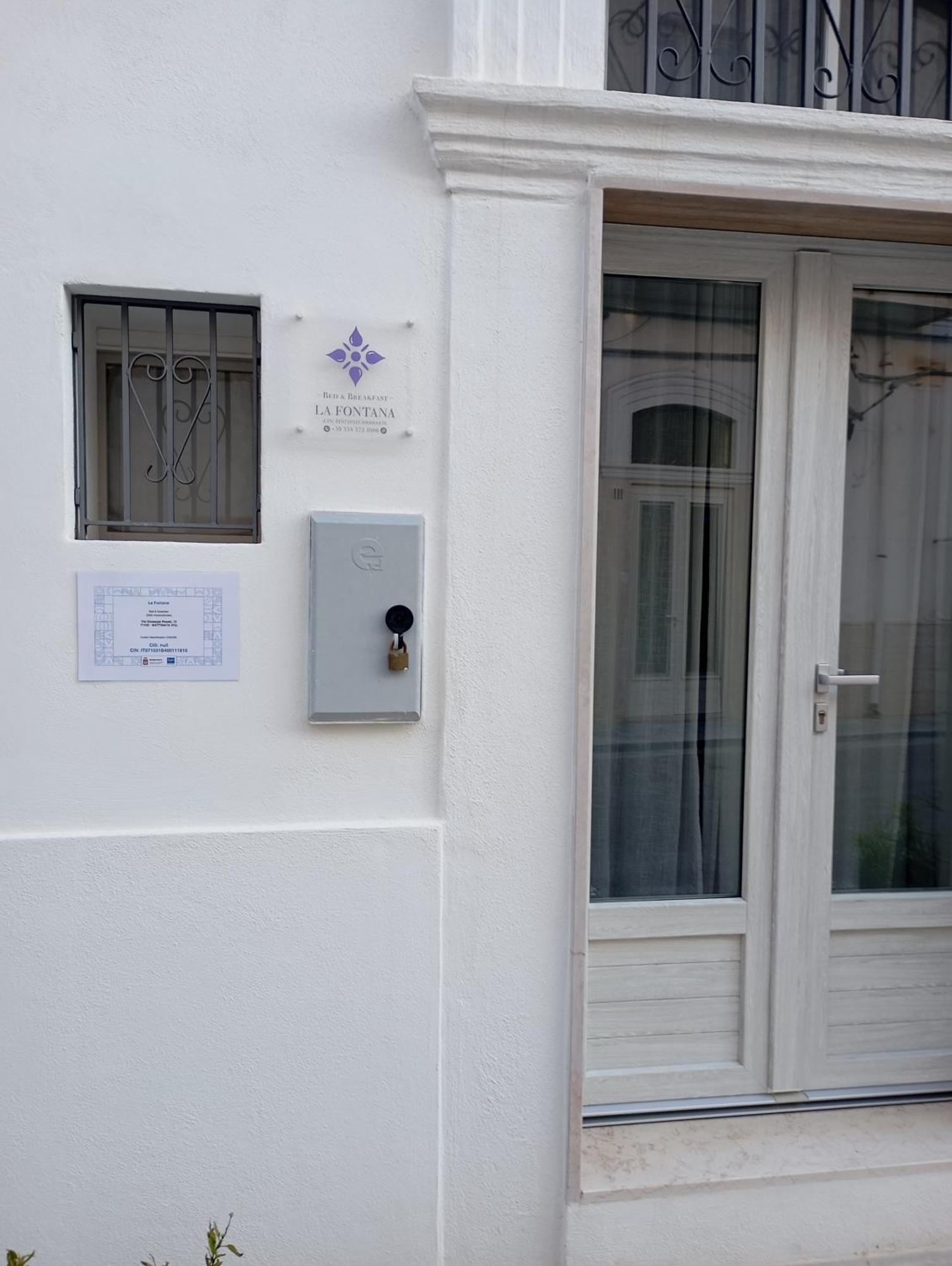 B&B La Fontana Mattinata Kültér fotó